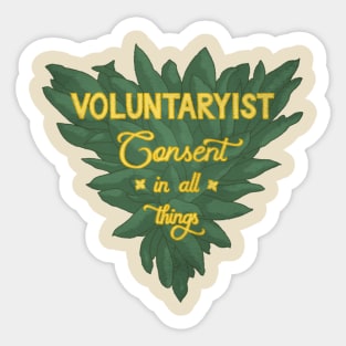 Voluntaryist Sticker
